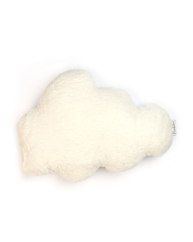 Coussin Nuage Sherpa Ivoire