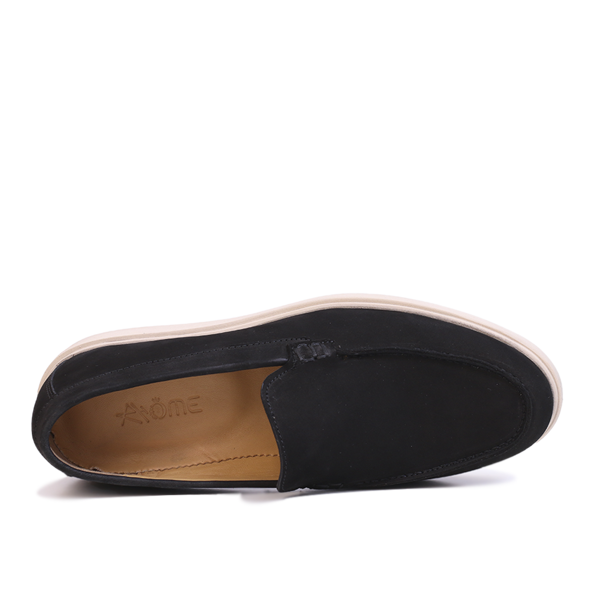 010 Mocassins Summer en nubuck Noir