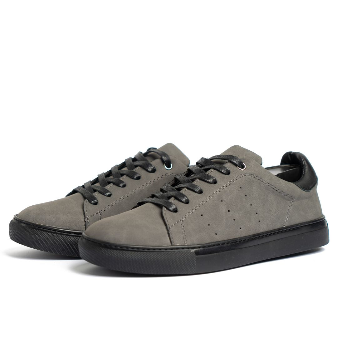 Basket Homme 006 - Nubuck Gris - SN