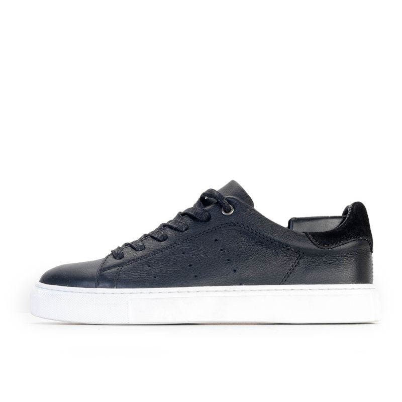 Basket Homme 0012 - Cuir Noir