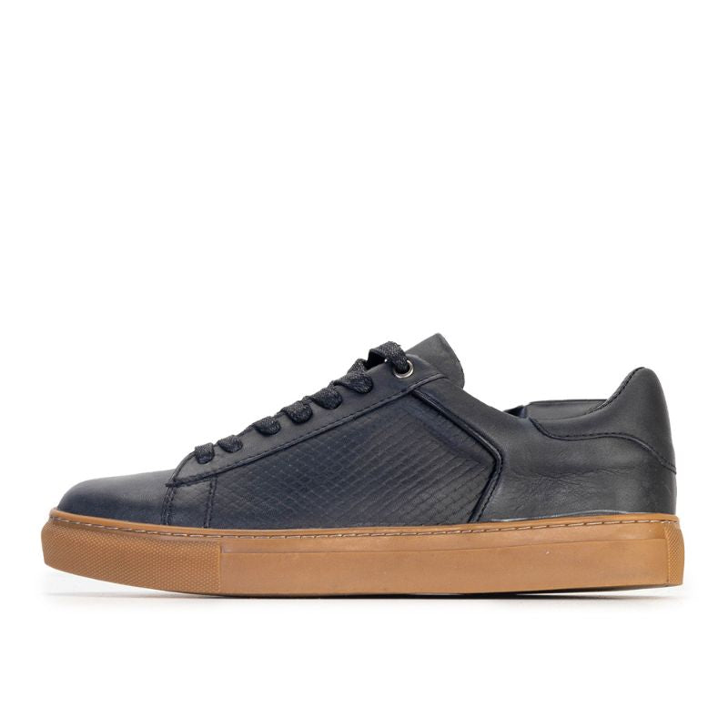 Basket Homme 0013 - Cuir Noir