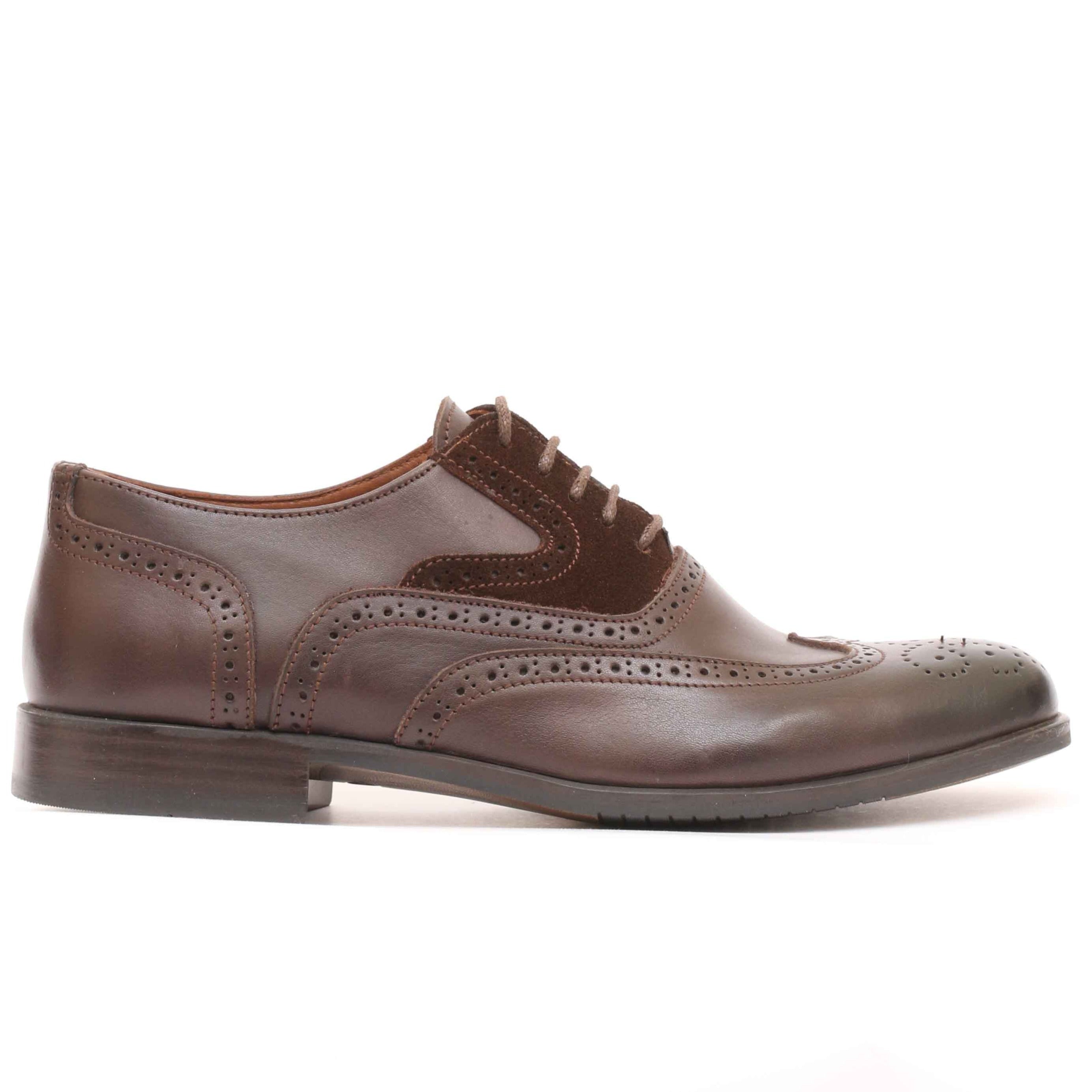 Chaussure en Cuir Marron 106