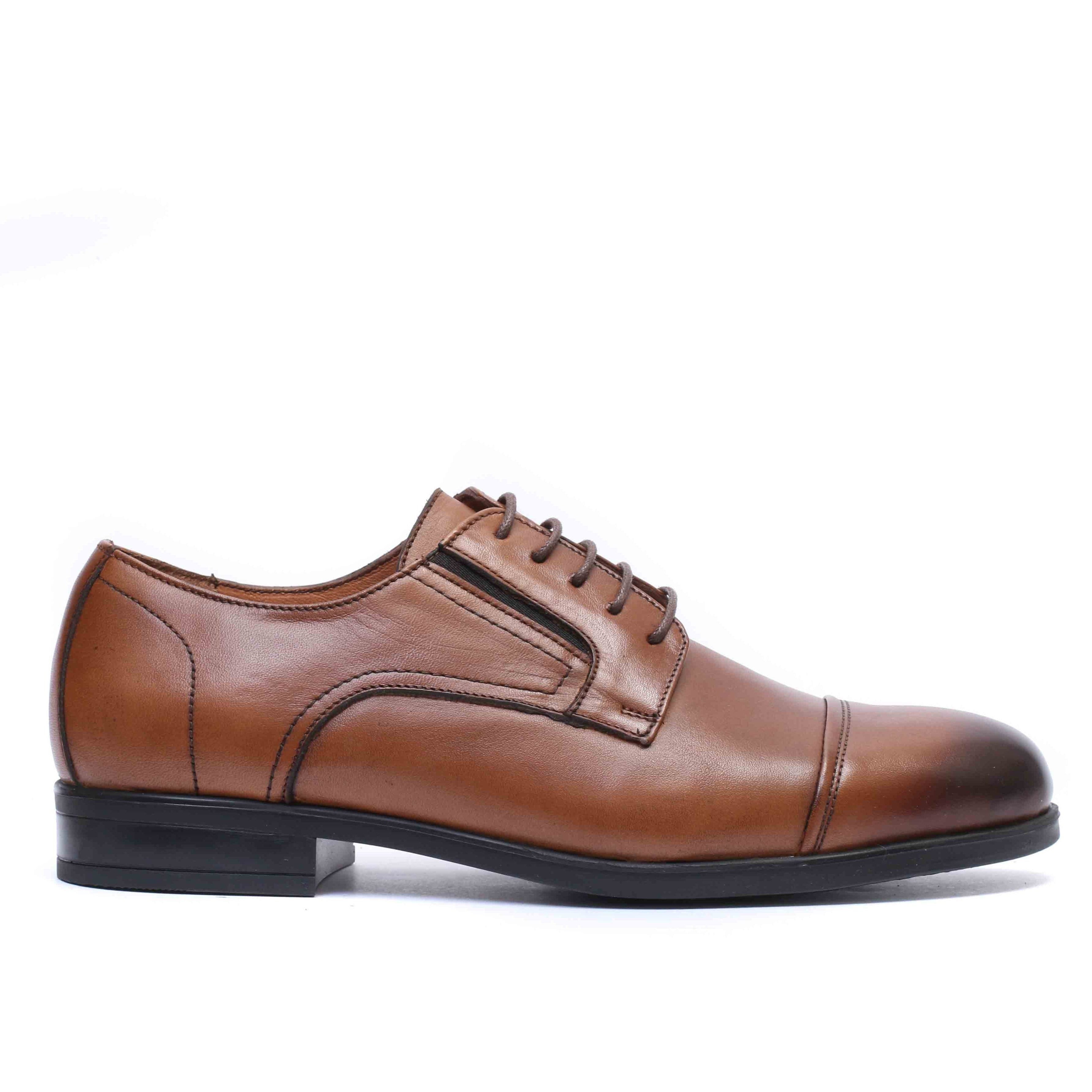 Chaussure en Cuir Tabac 304