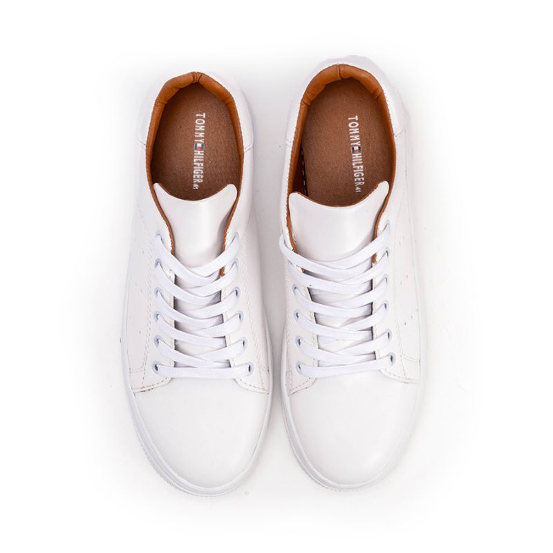 Basket Homme 030 - Cuir Blanc