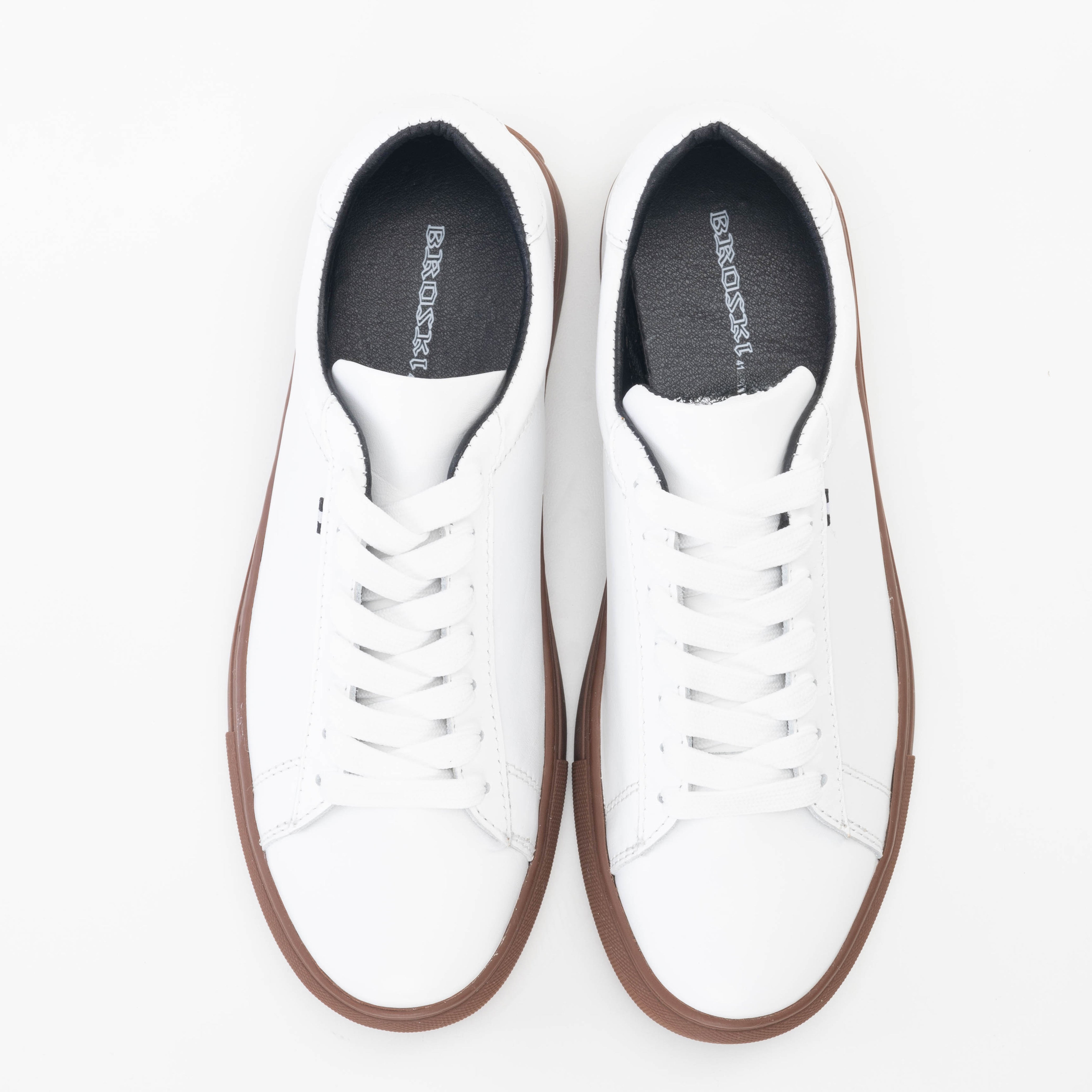 Basket Homme 0018 - Cuir Blanc