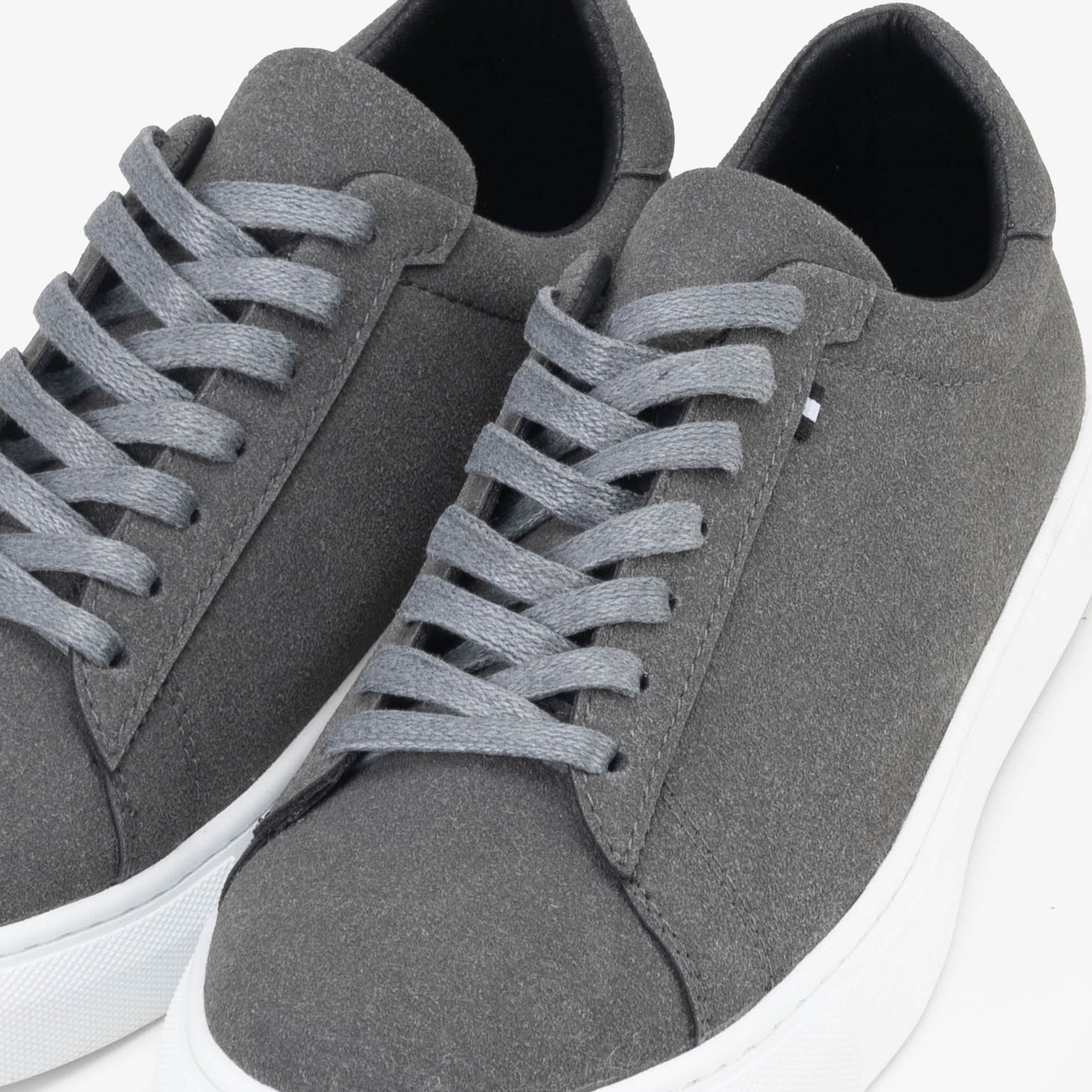 Basket Homme 0018 - Daim Gris