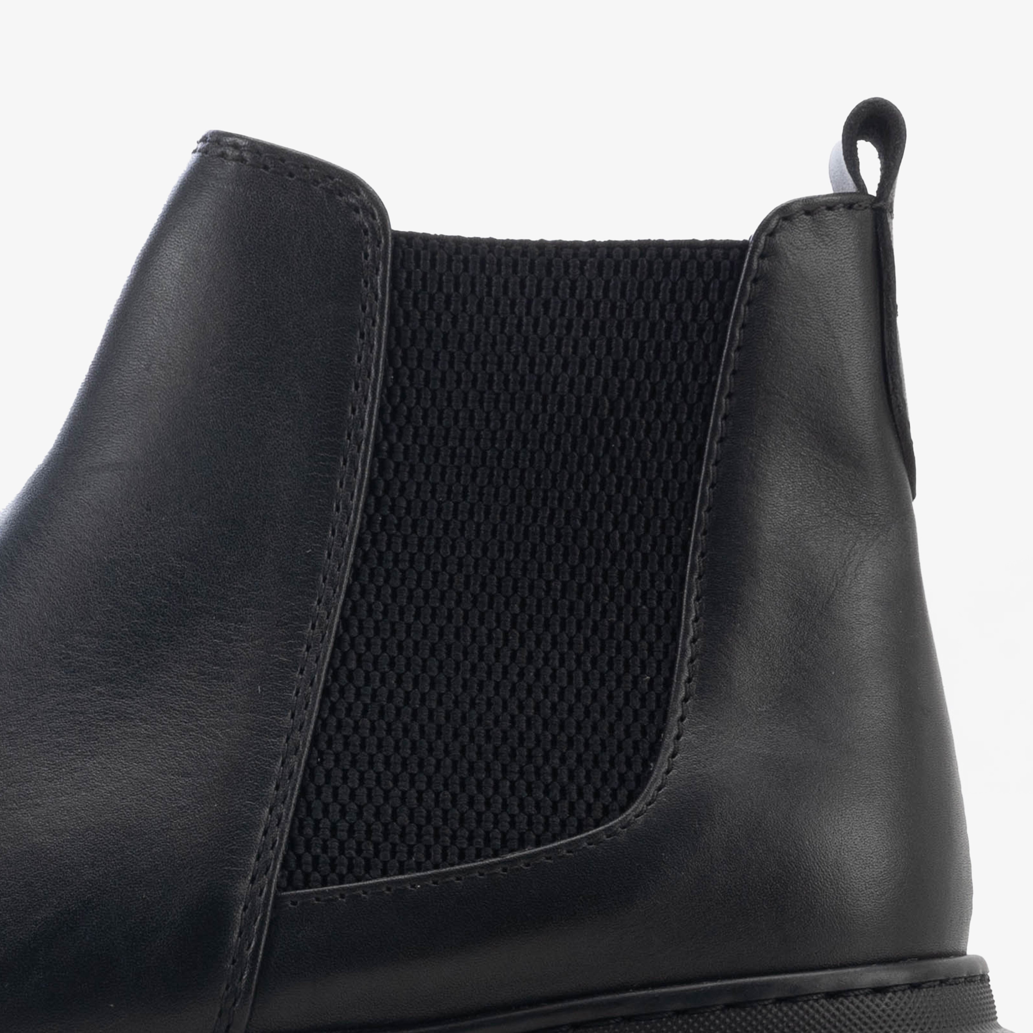 Bottine Homme 003 - Cuir Noir