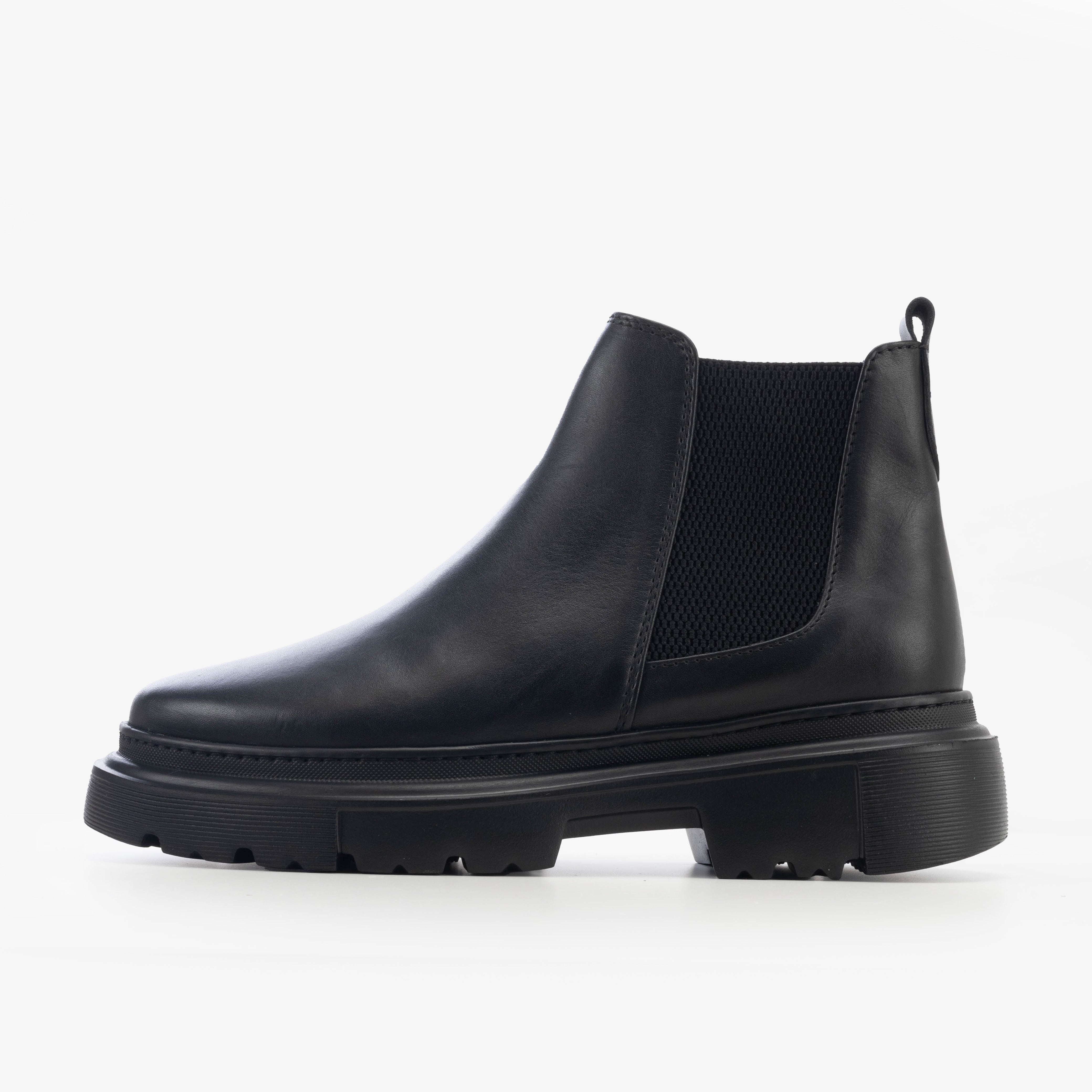 Bottine Homme 003 - Cuir Noir