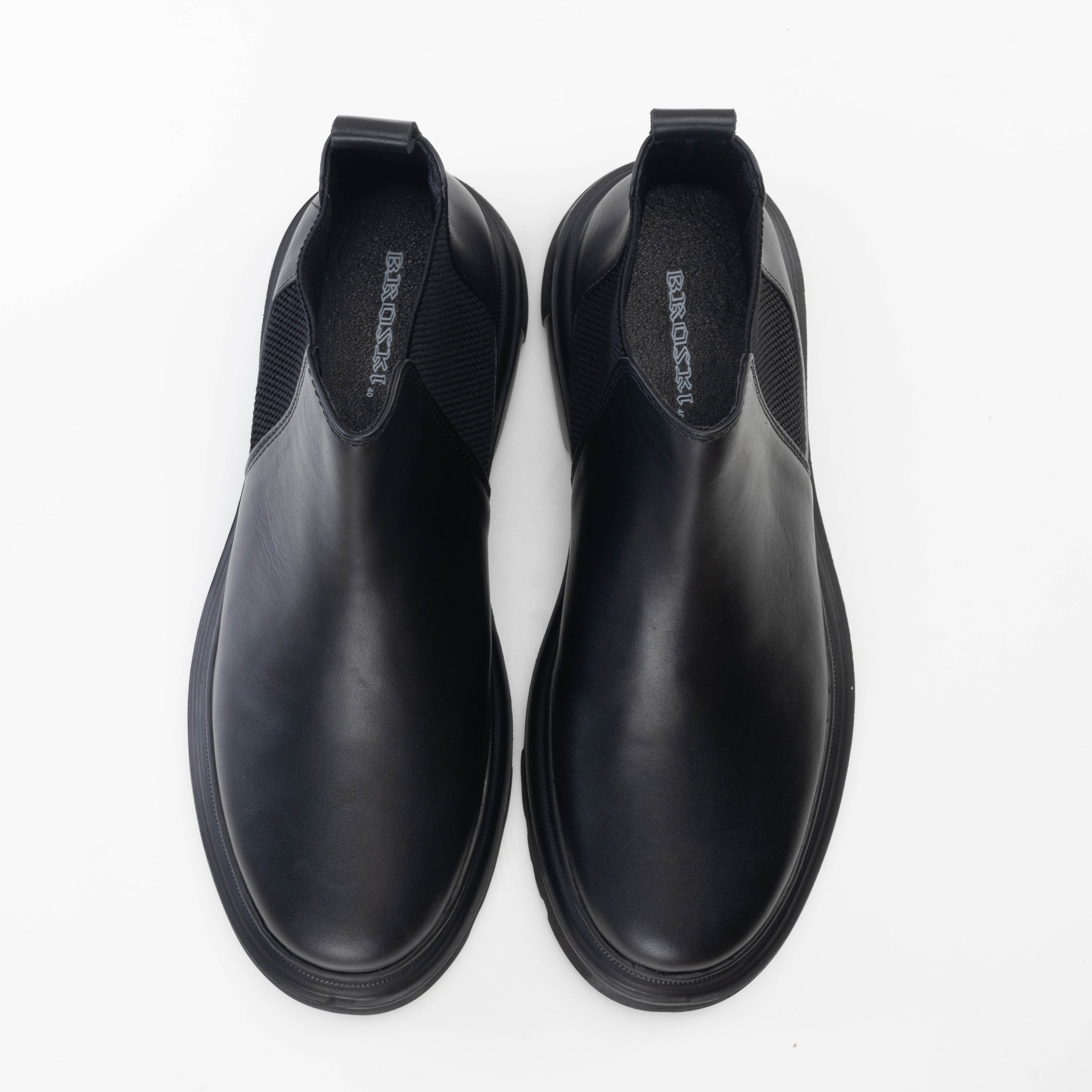 Bottine Homme 003 - Cuir Noir