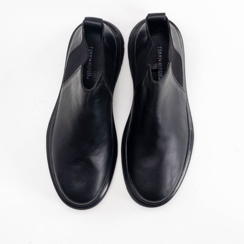 Bottine Homme 001 - Cuir Noir