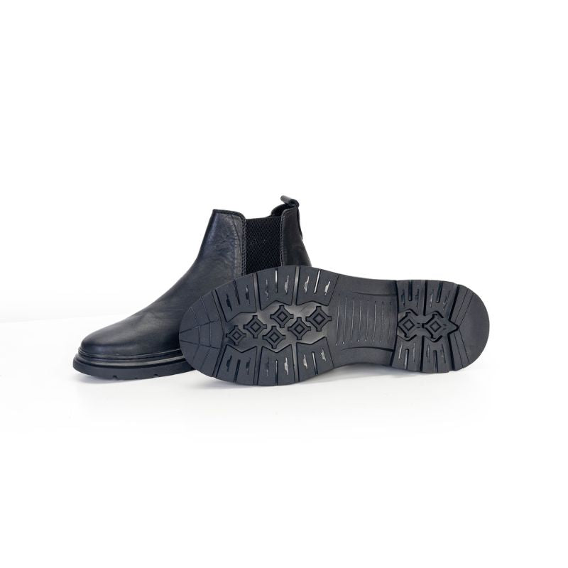 Bottine Homme 001 - Cuir Noir