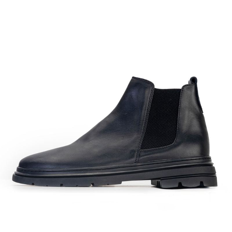 Bottine Homme 001 - Cuir Noir