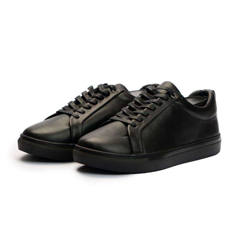 Basket Homme 011 - Cuir Noir