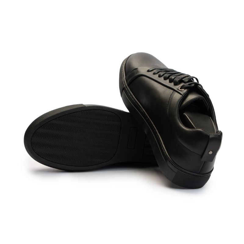 Basket Homme 011 - Cuir Noir